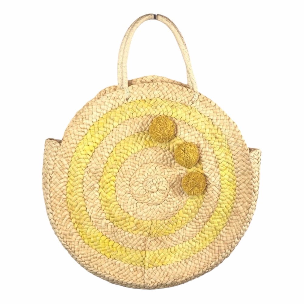 World Market Lined Straw Shoulder
Bag